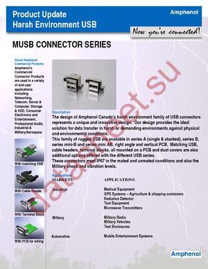 MUSB-A111-30 datasheet  